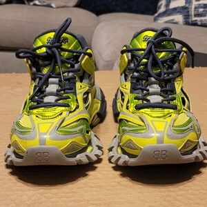 Balenciaga Track 2 Acid Lime Woman's 9 No Box
